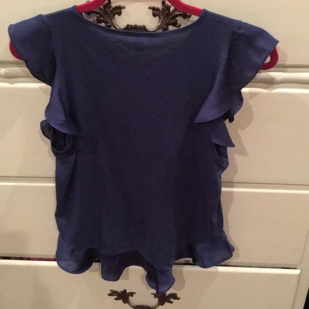 J. Crew Ruffle Top - Picture 3 of 3